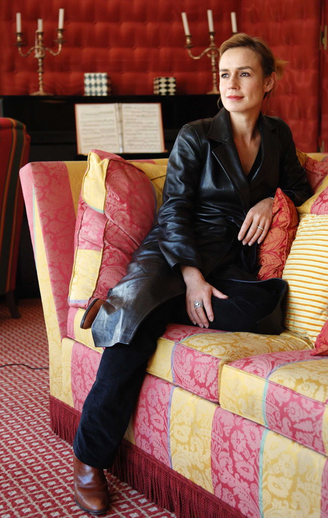 11eme Festival International des Jeunes Realisateurs.Close up of French actress Sandrine Bonnaire